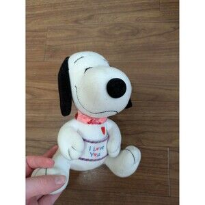Snoopy Peanuts Rare 50 Celebration Your Special Valentine's Day I Love You